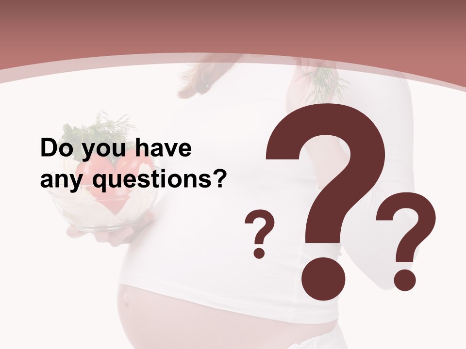 Maternity Pregnancy Female PowerPoint Template