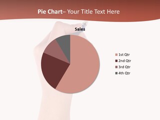 Empty Pencil Occupation PowerPoint Template