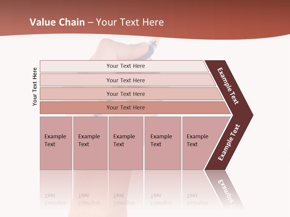 Empty Pencil Occupation PowerPoint Template