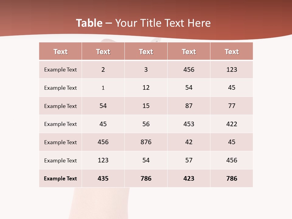 Empty Pencil Occupation PowerPoint Template