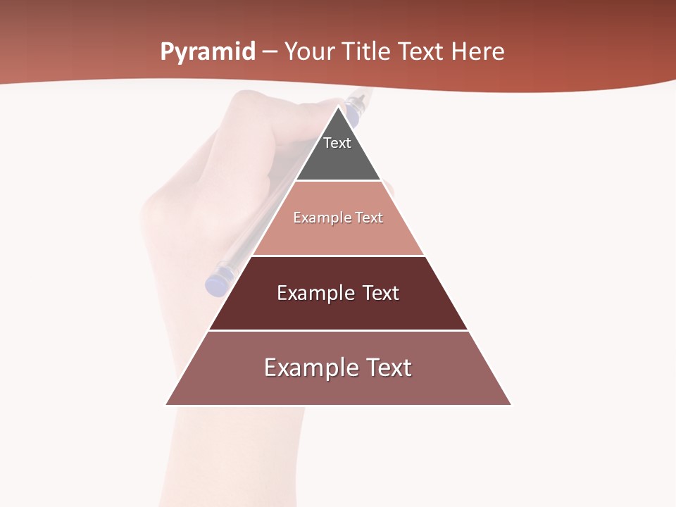 Empty Pencil Occupation PowerPoint Template