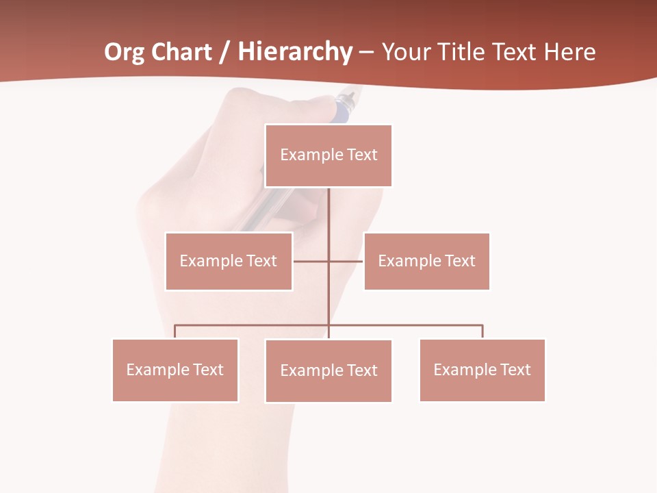 Empty Pencil Occupation PowerPoint Template