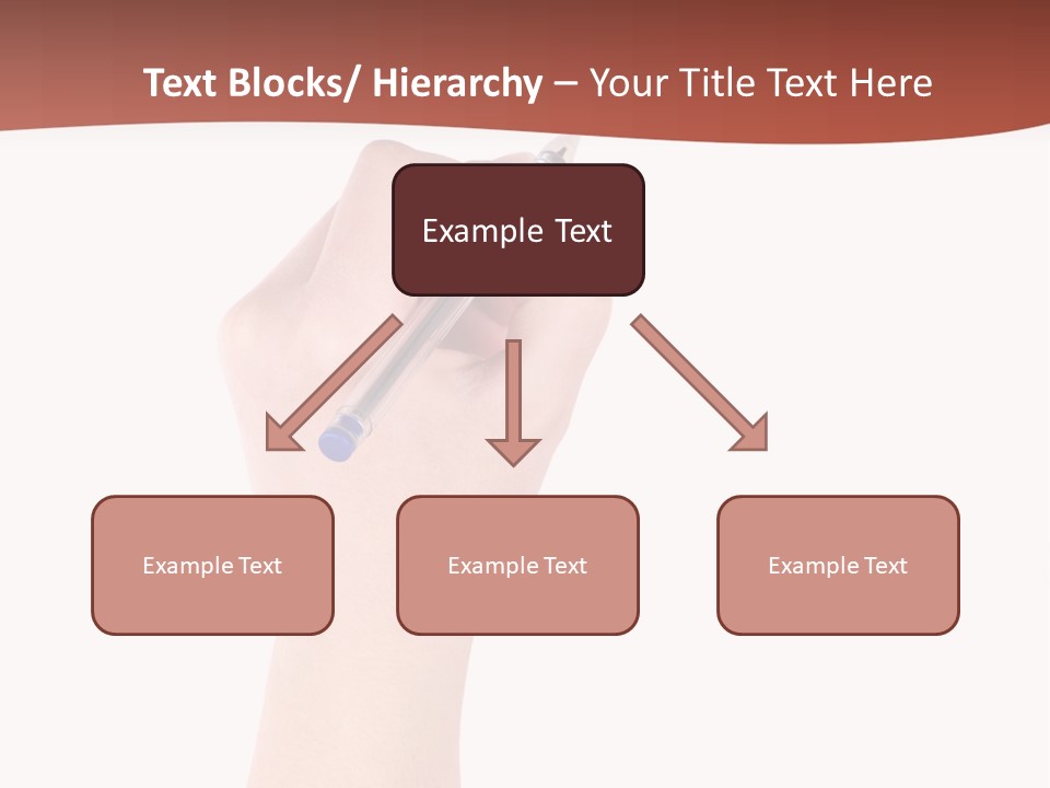 Empty Pencil Occupation PowerPoint Template
