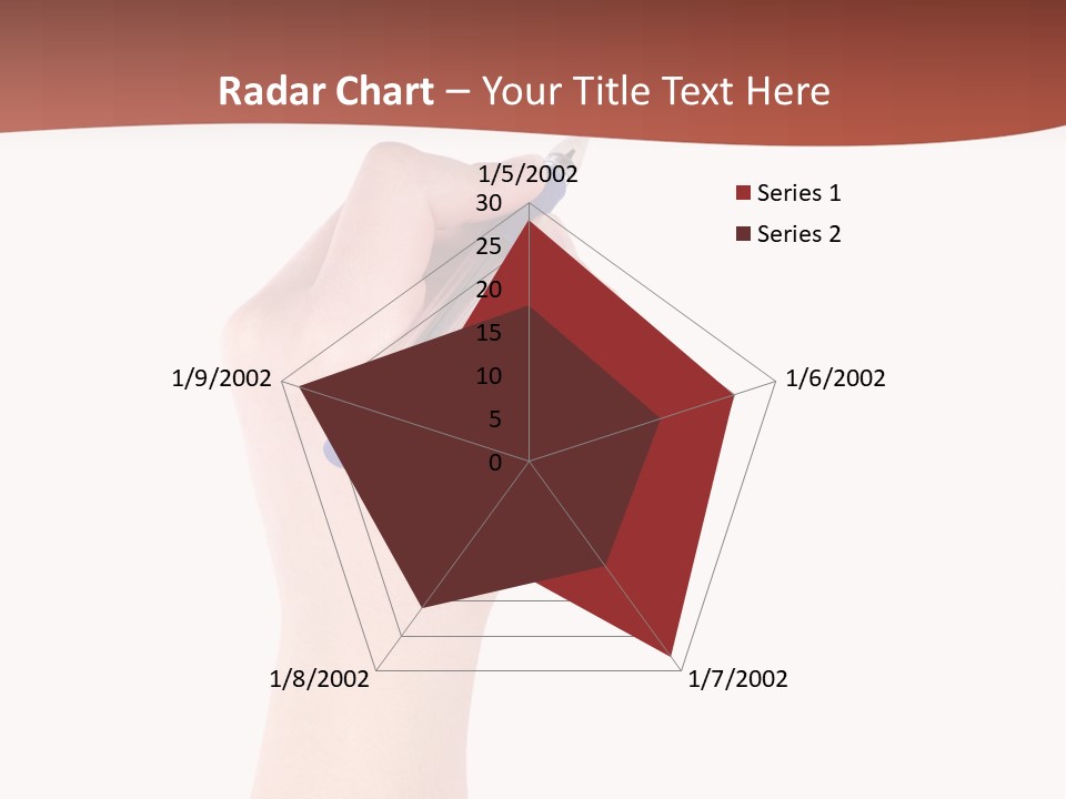Empty Pencil Occupation PowerPoint Template