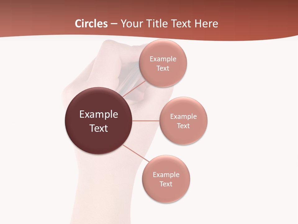 Empty Pencil Occupation PowerPoint Template