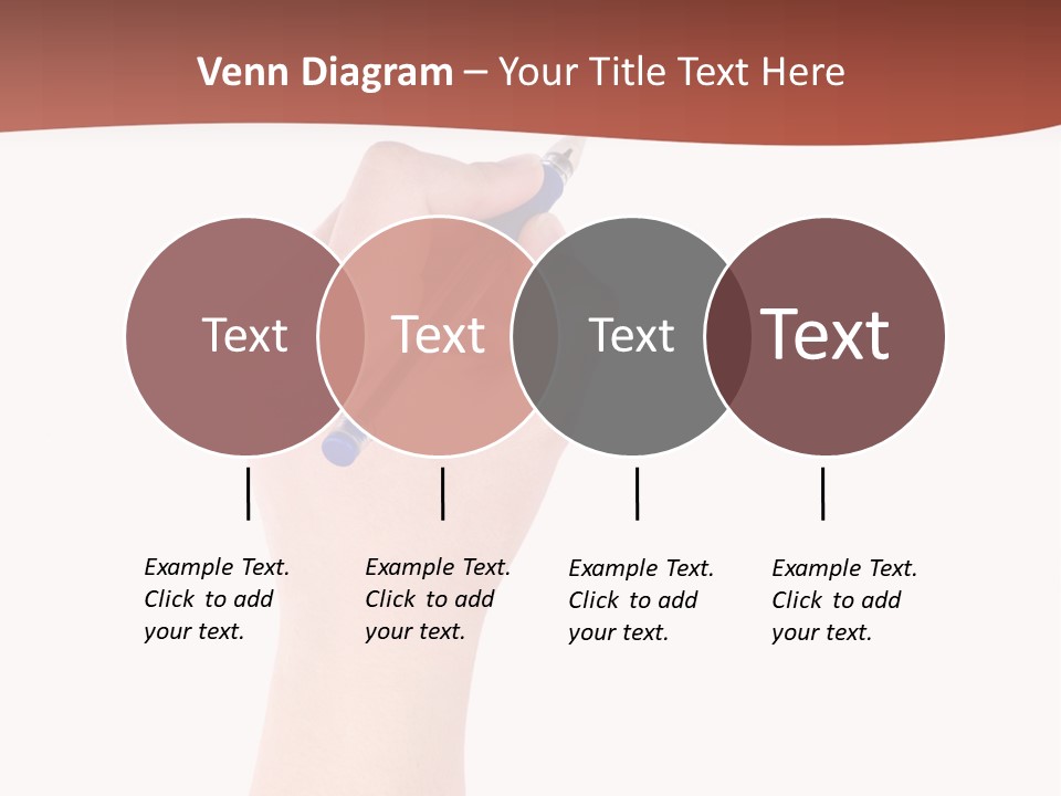 Empty Pencil Occupation PowerPoint Template