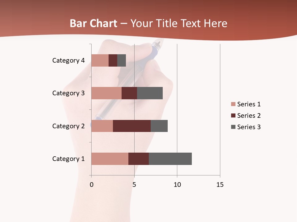 Empty Pencil Occupation PowerPoint Template