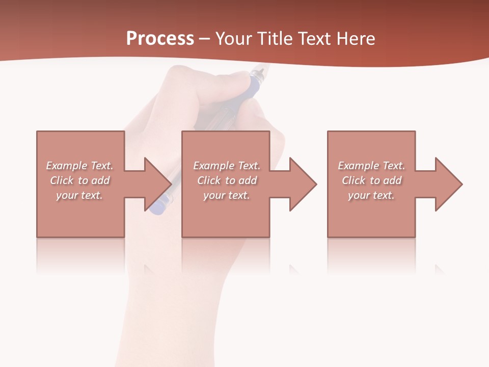 Empty Pencil Occupation PowerPoint Template