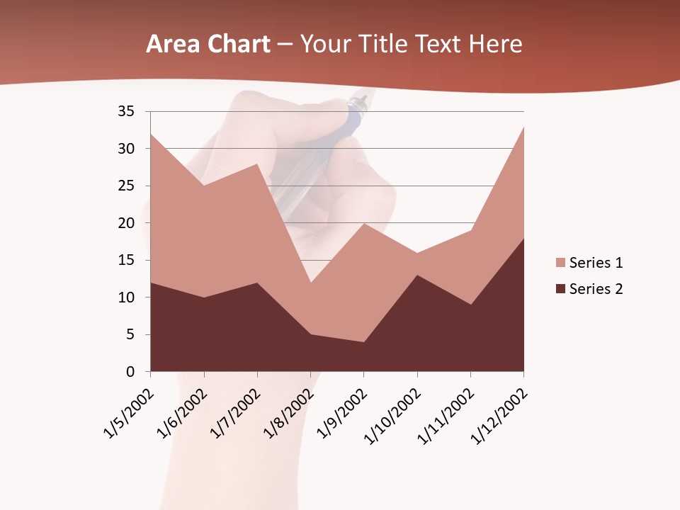 Empty Pencil Occupation PowerPoint Template