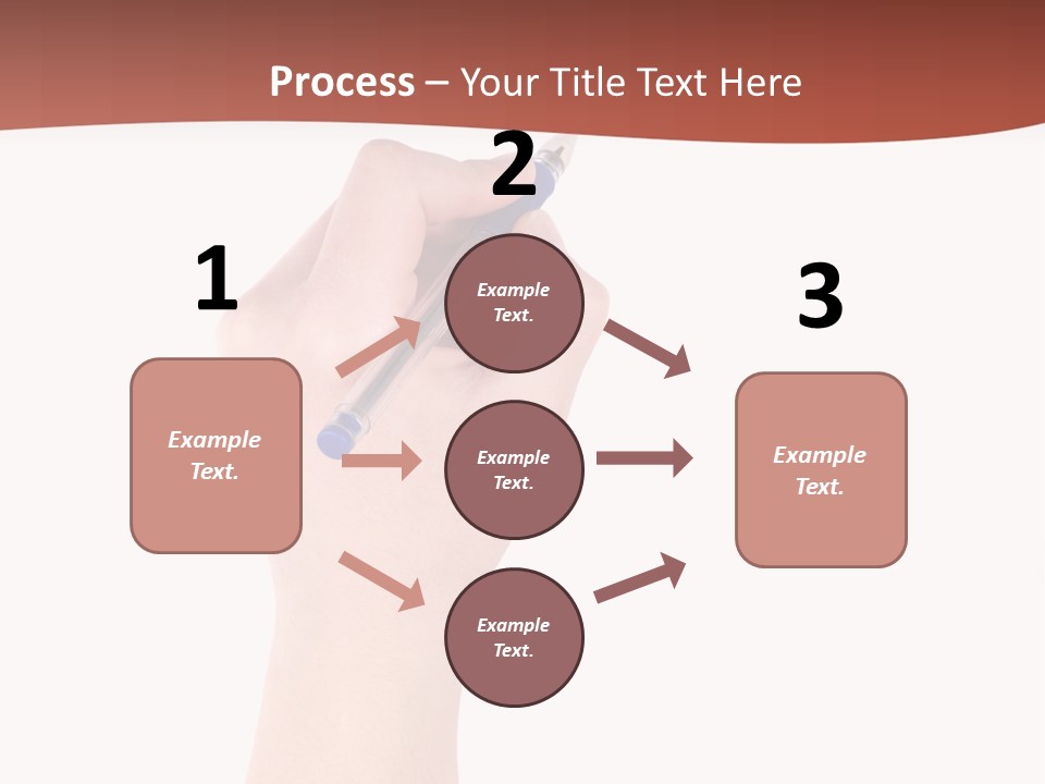 Empty Pencil Occupation PowerPoint Template
