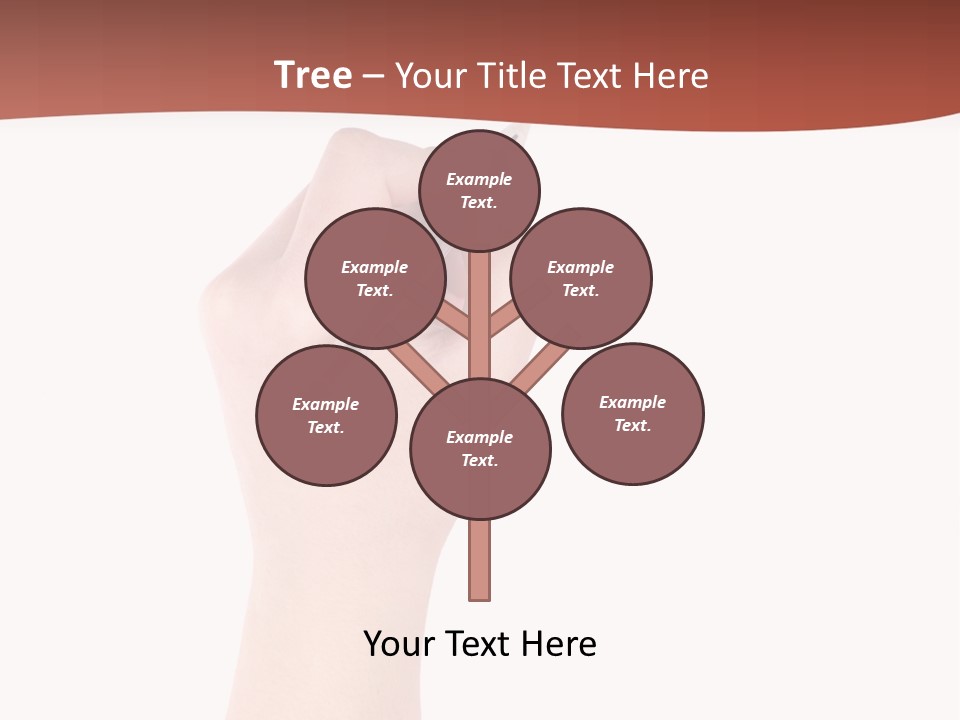 Empty Pencil Occupation PowerPoint Template