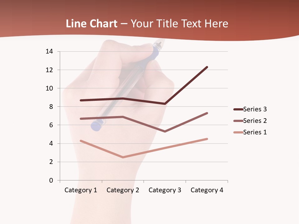 Empty Pencil Occupation PowerPoint Template