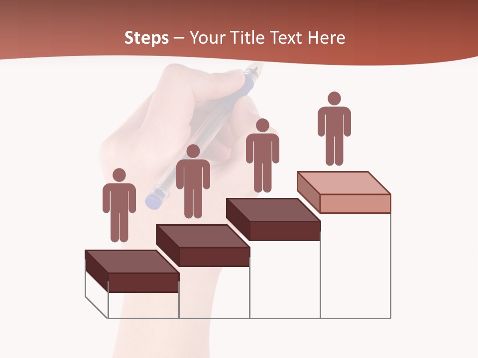 Empty Pencil Occupation PowerPoint Template