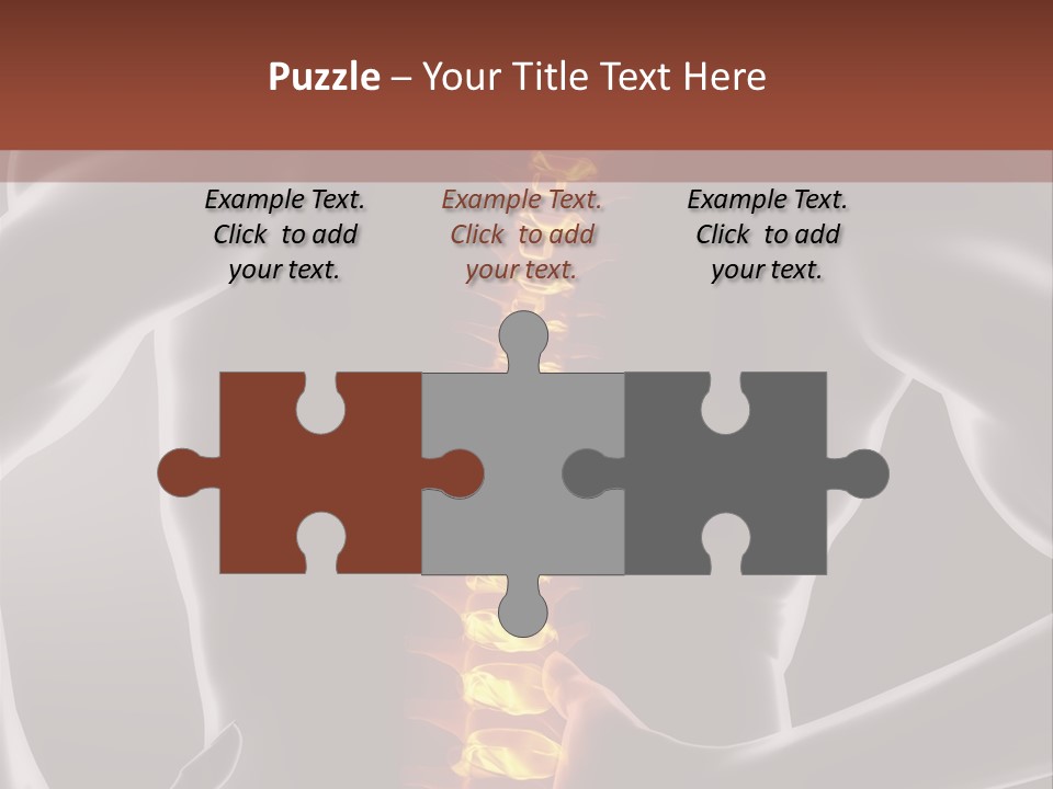 Biological Vertebra Neck PowerPoint Template