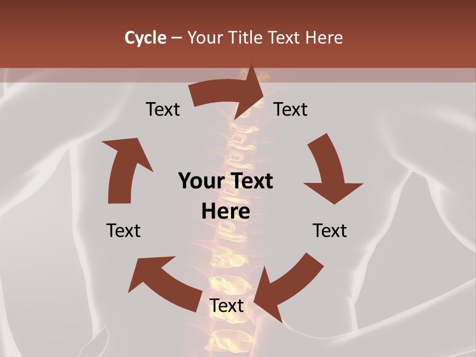 Biological Vertebra Neck PowerPoint Template