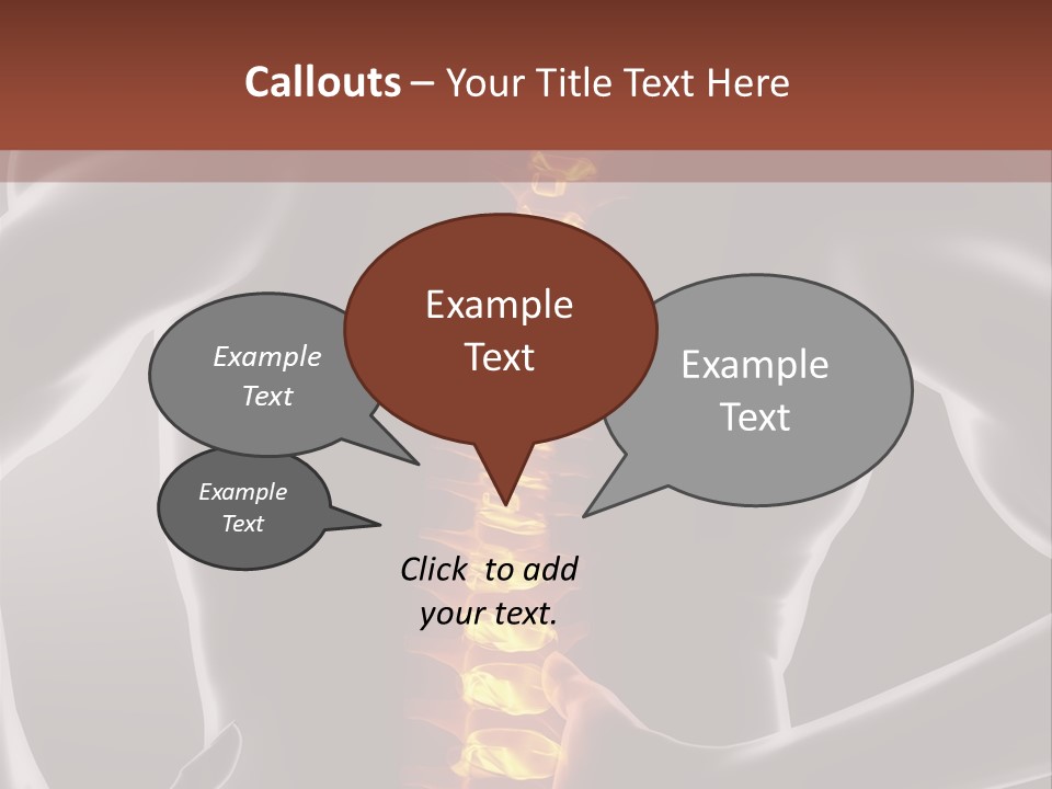 Biological Vertebra Neck PowerPoint Template