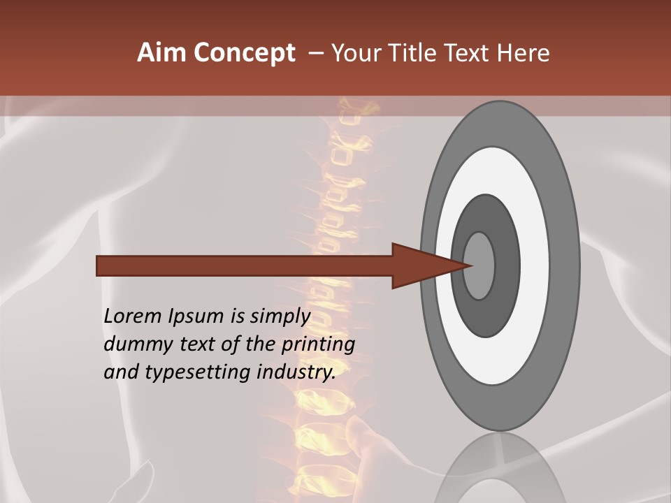 Biological Vertebra Neck PowerPoint Template