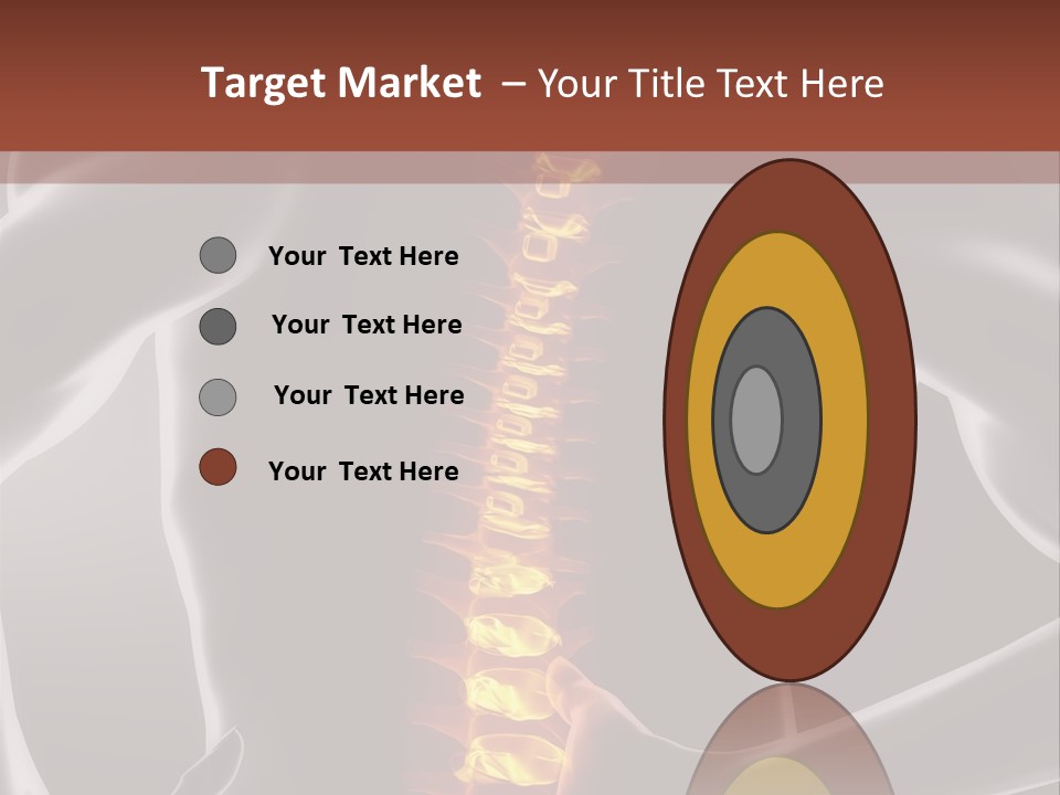 Biological Vertebra Neck PowerPoint Template
