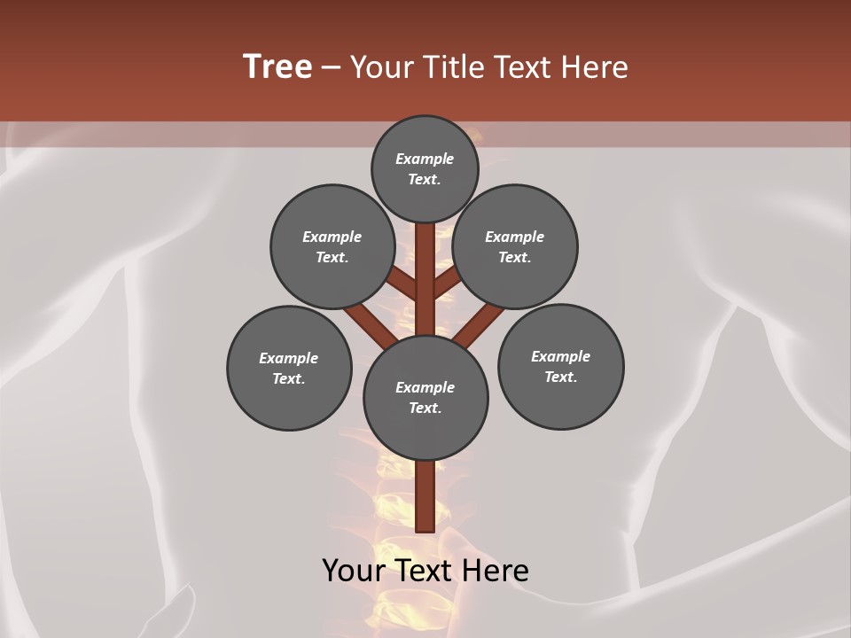 Biological Vertebra Neck PowerPoint Template