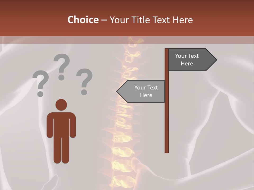 Biological Vertebra Neck PowerPoint Template
