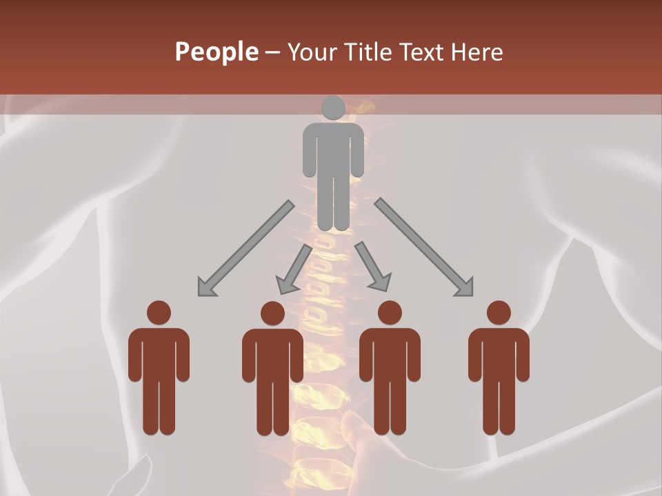 Biological Vertebra Neck PowerPoint Template