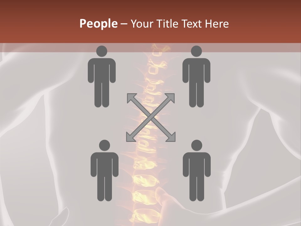 Biological Vertebra Neck PowerPoint Template