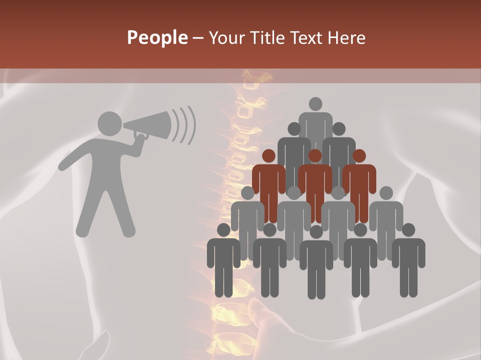Biological Vertebra Neck PowerPoint Template