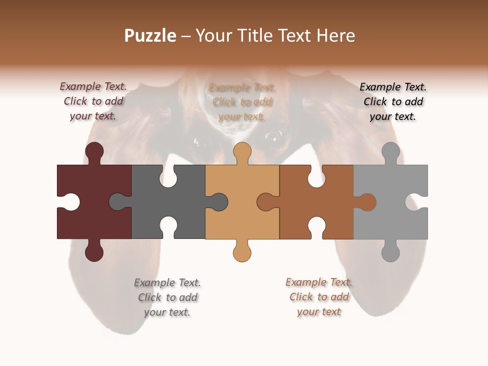 Mutt Pedigree Upside PowerPoint Template