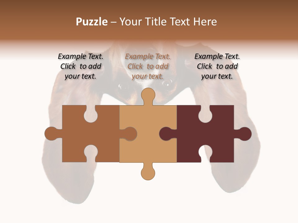 Mutt Pedigree Upside PowerPoint Template