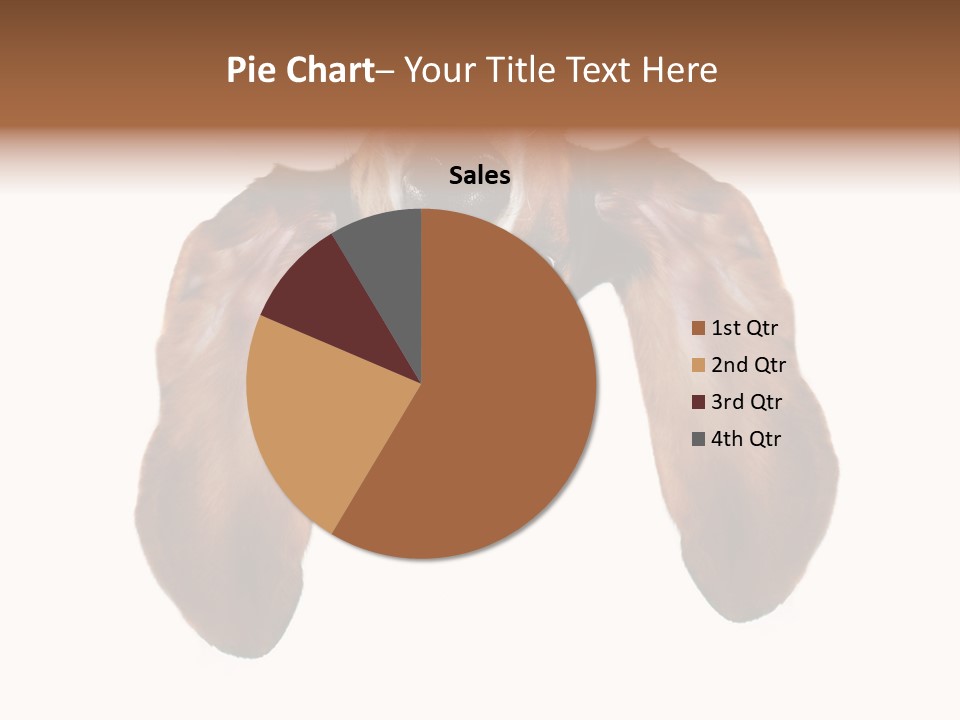 Mutt Pedigree Upside PowerPoint Template