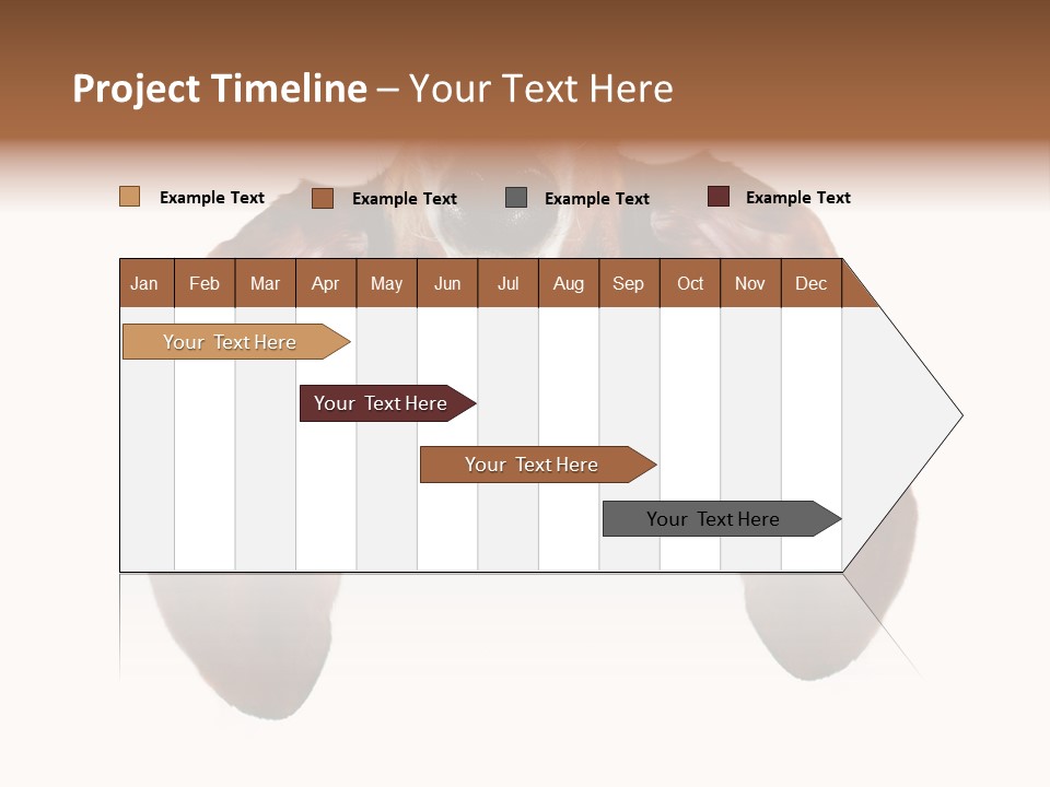 Mutt Pedigree Upside PowerPoint Template