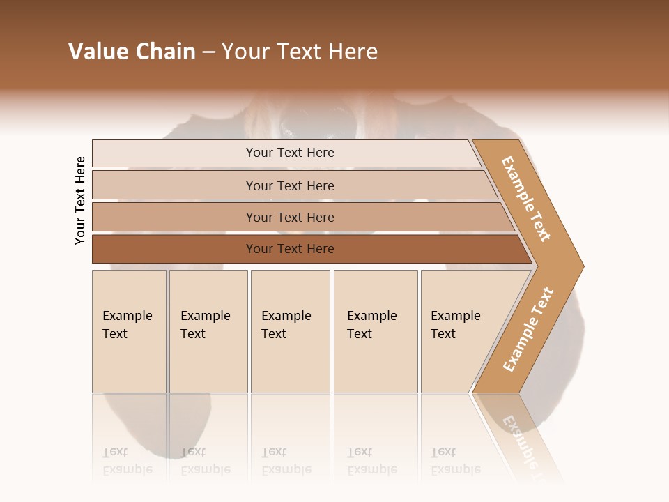 Mutt Pedigree Upside PowerPoint Template