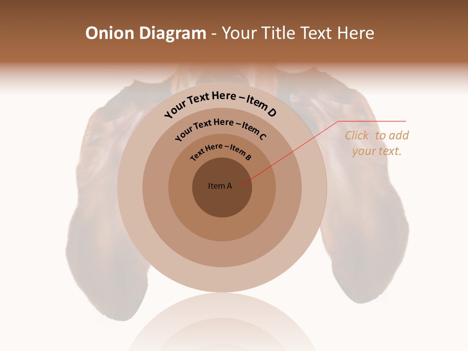 Mutt Pedigree Upside PowerPoint Template