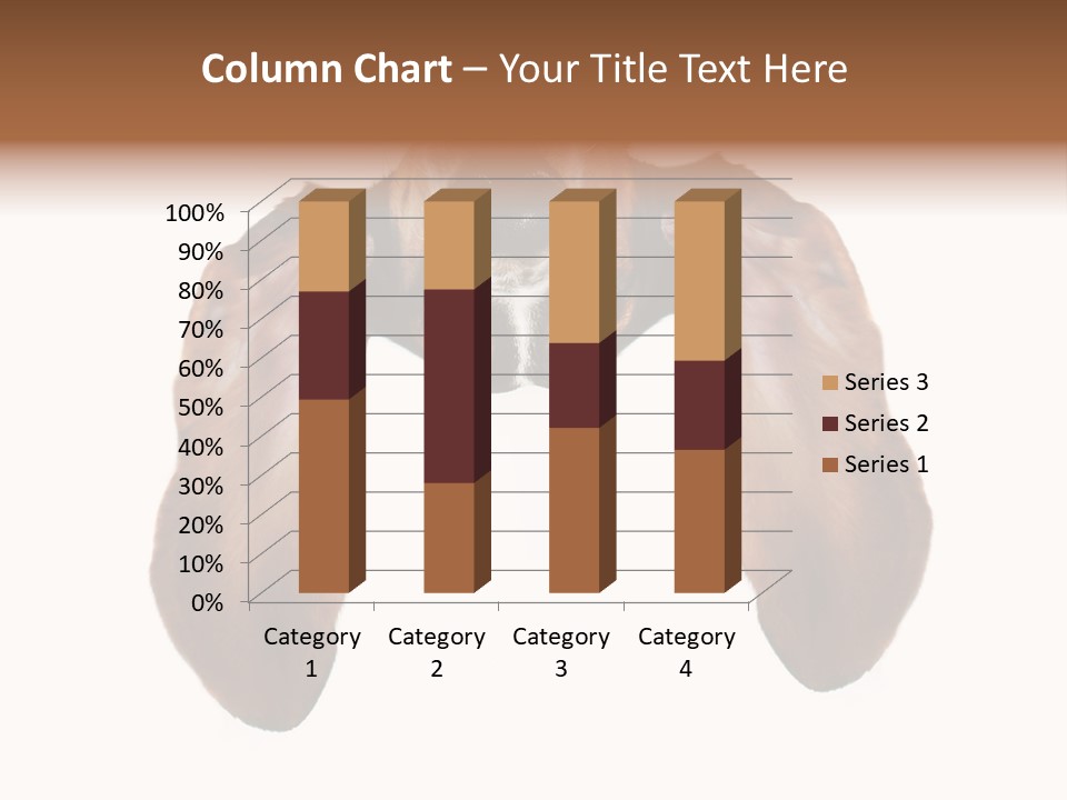 Mutt Pedigree Upside PowerPoint Template