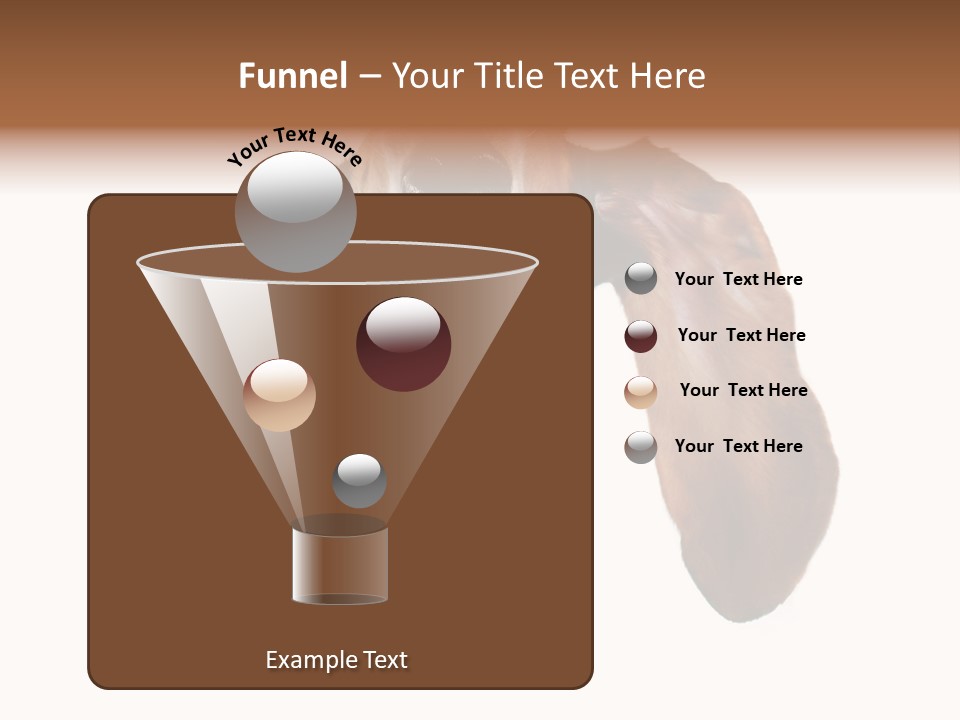 Mutt Pedigree Upside PowerPoint Template