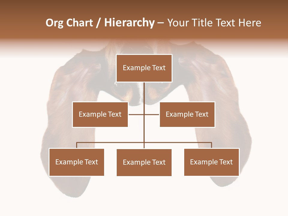 Mutt Pedigree Upside PowerPoint Template
