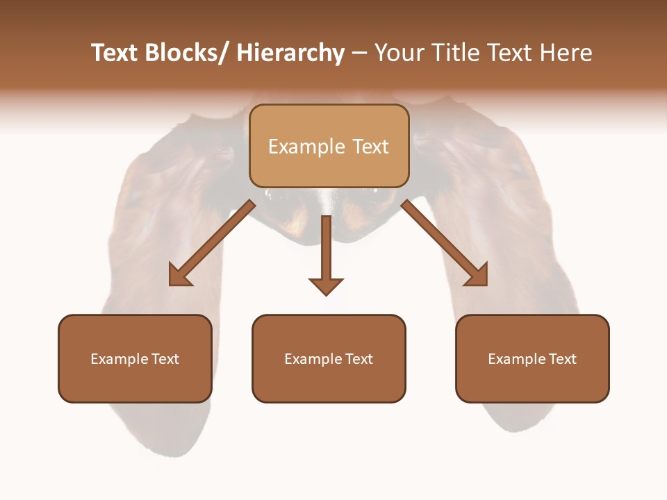 Mutt Pedigree Upside PowerPoint Template