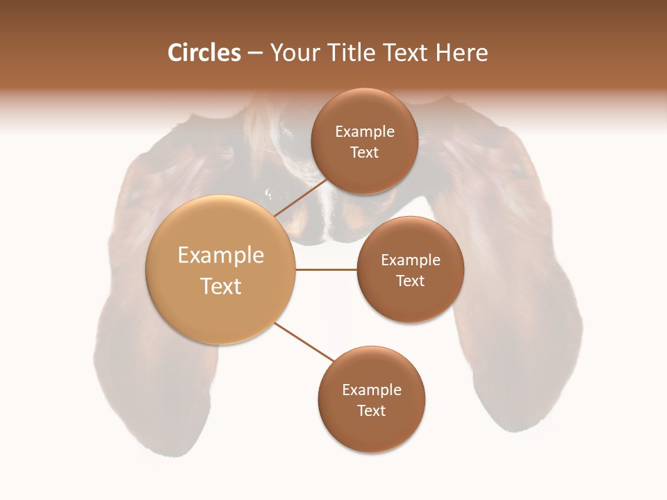 Mutt Pedigree Upside PowerPoint Template