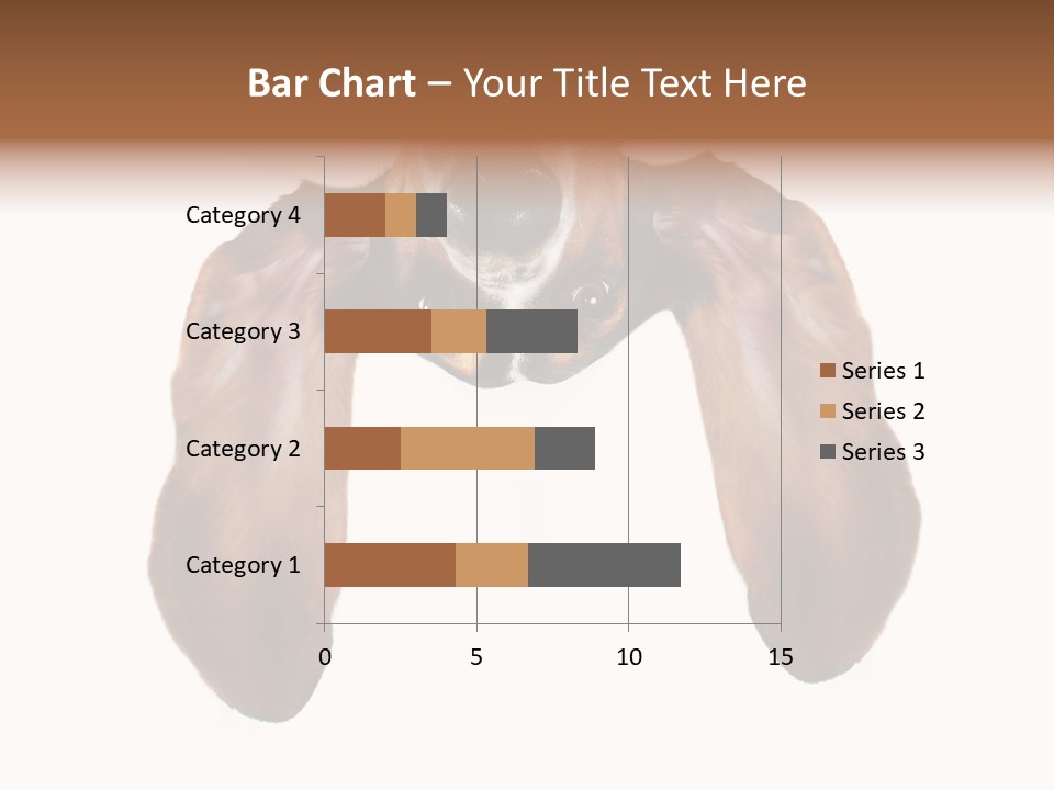 Mutt Pedigree Upside PowerPoint Template