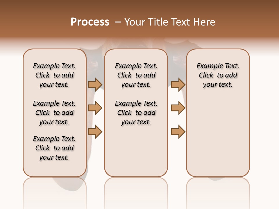 Mutt Pedigree Upside PowerPoint Template