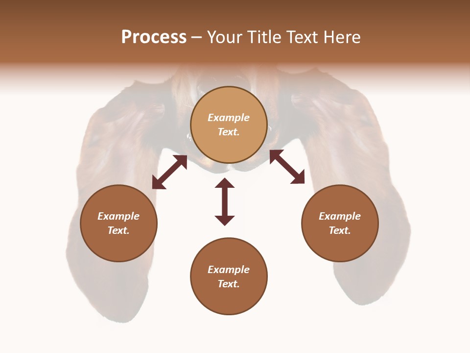 Mutt Pedigree Upside PowerPoint Template