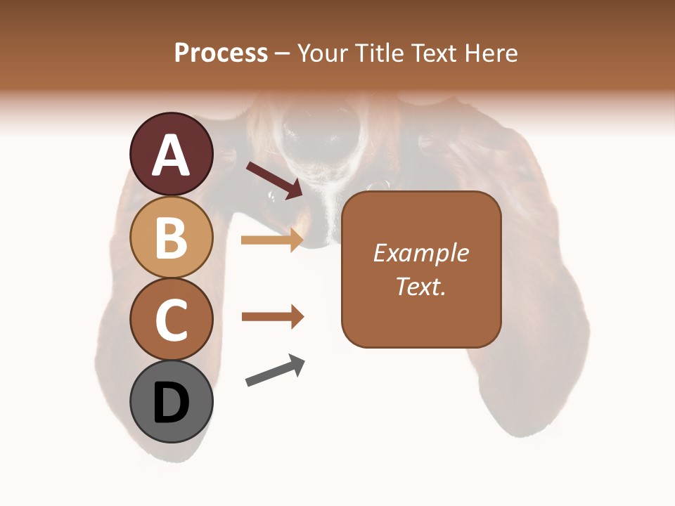 Mutt Pedigree Upside PowerPoint Template