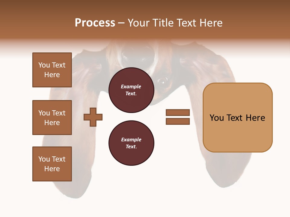 Mutt Pedigree Upside PowerPoint Template