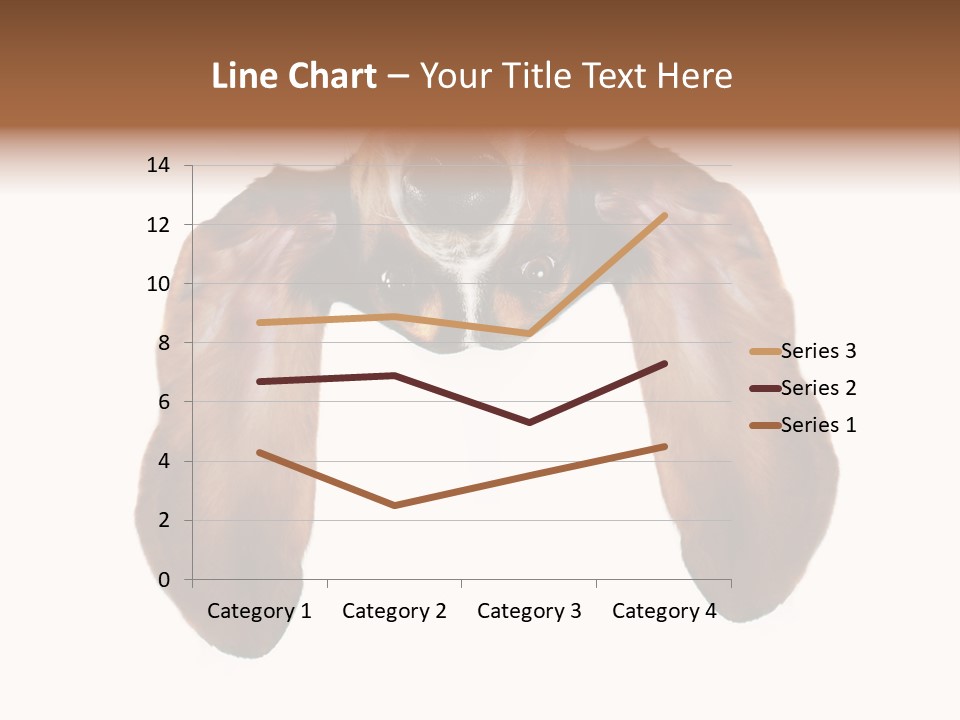Mutt Pedigree Upside PowerPoint Template