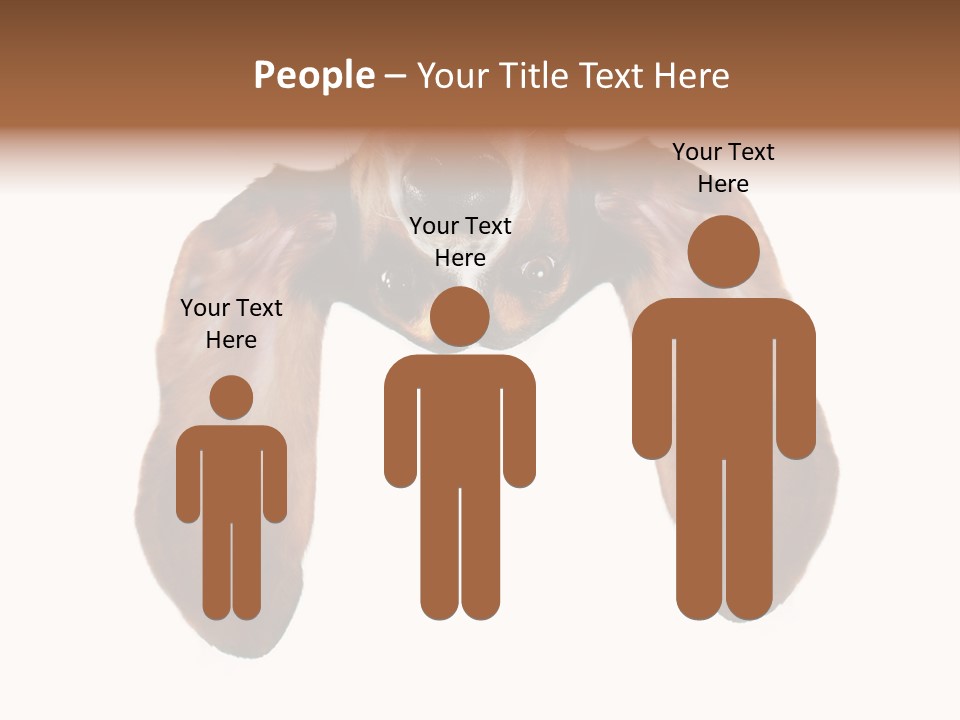 Mutt Pedigree Upside PowerPoint Template