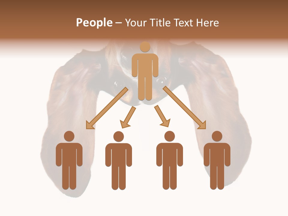 Mutt Pedigree Upside PowerPoint Template