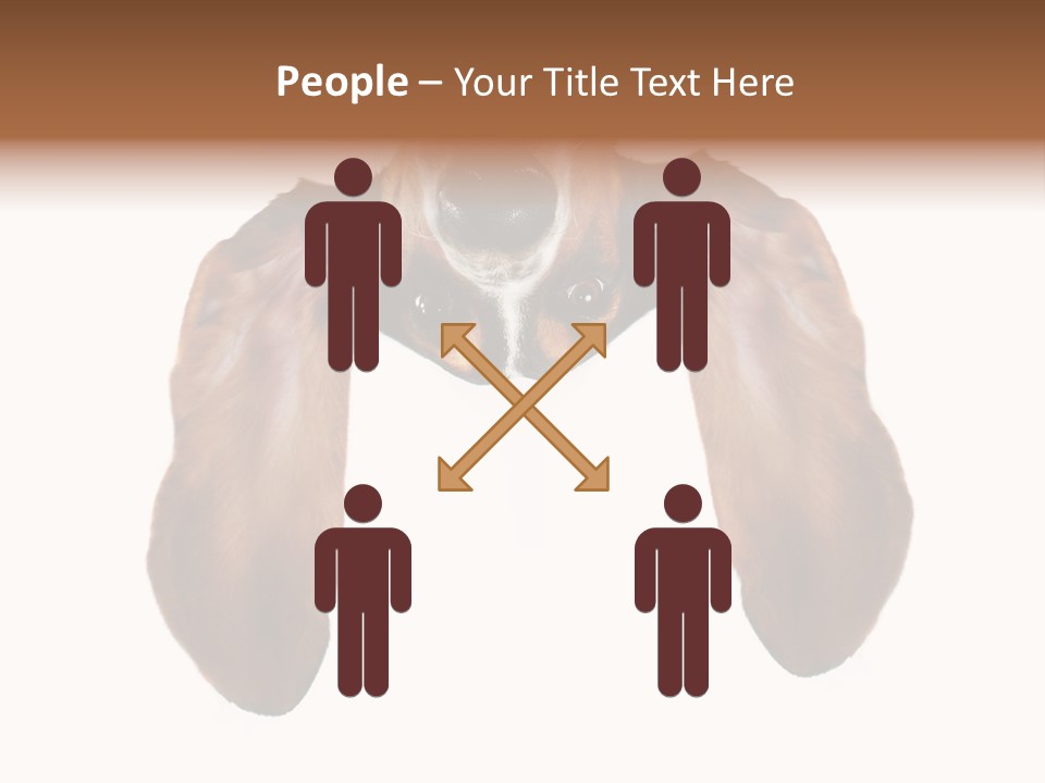 Mutt Pedigree Upside PowerPoint Template