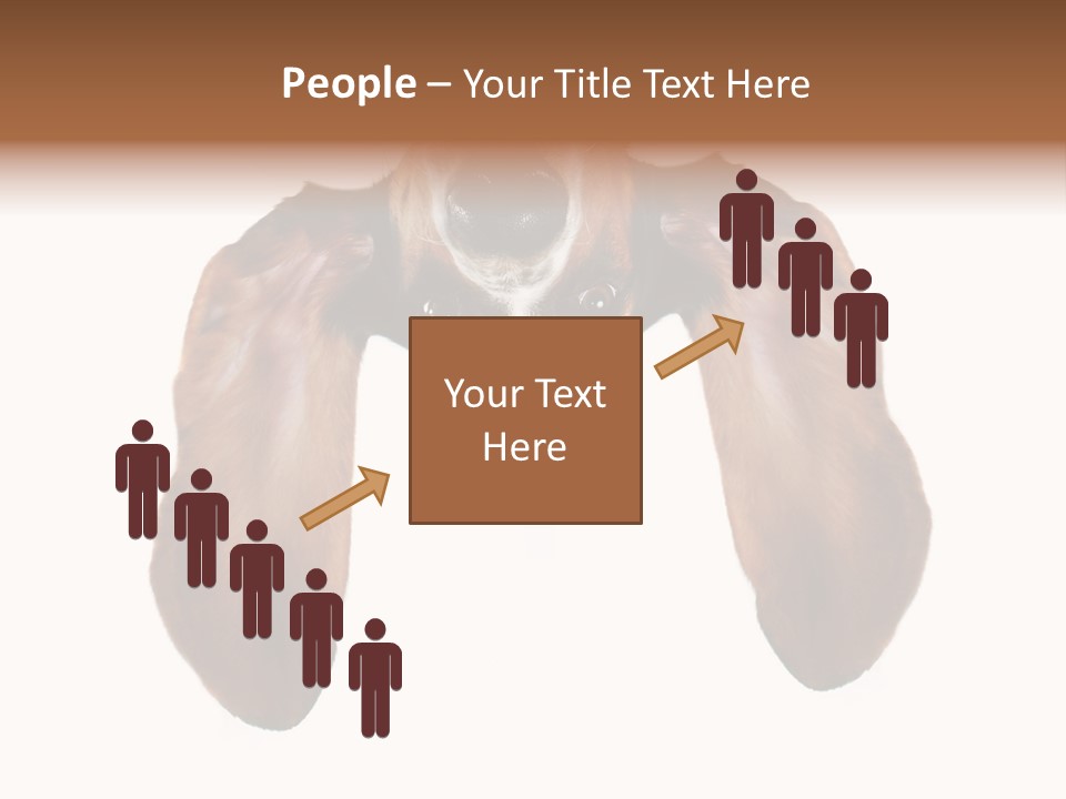 Mutt Pedigree Upside PowerPoint Template