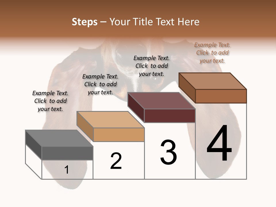 Mutt Pedigree Upside PowerPoint Template