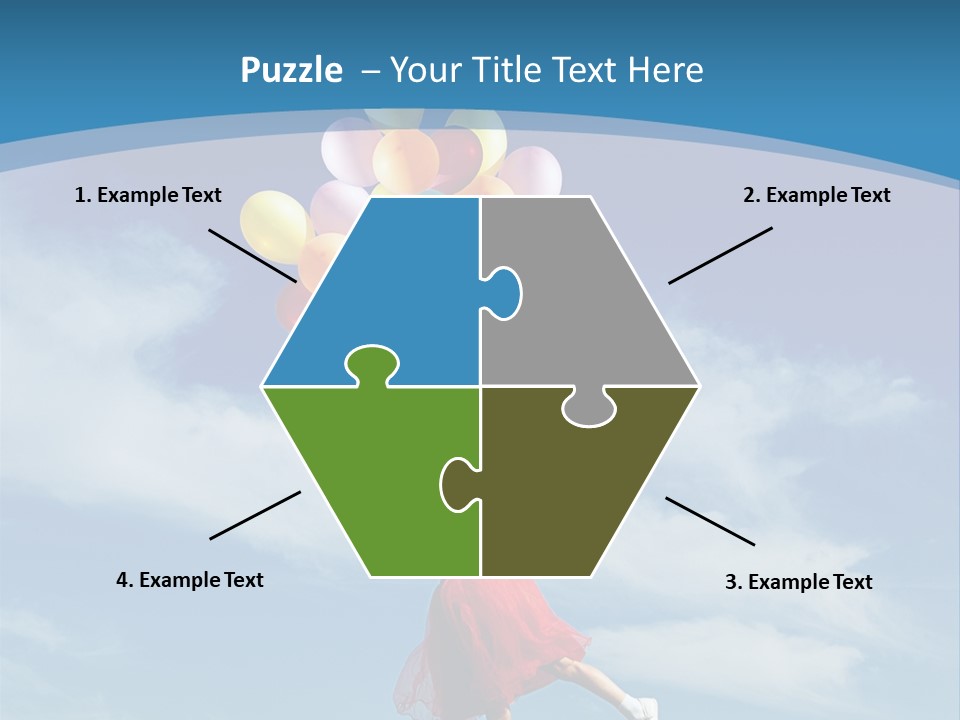 Grass Happiness Laughter PowerPoint Template